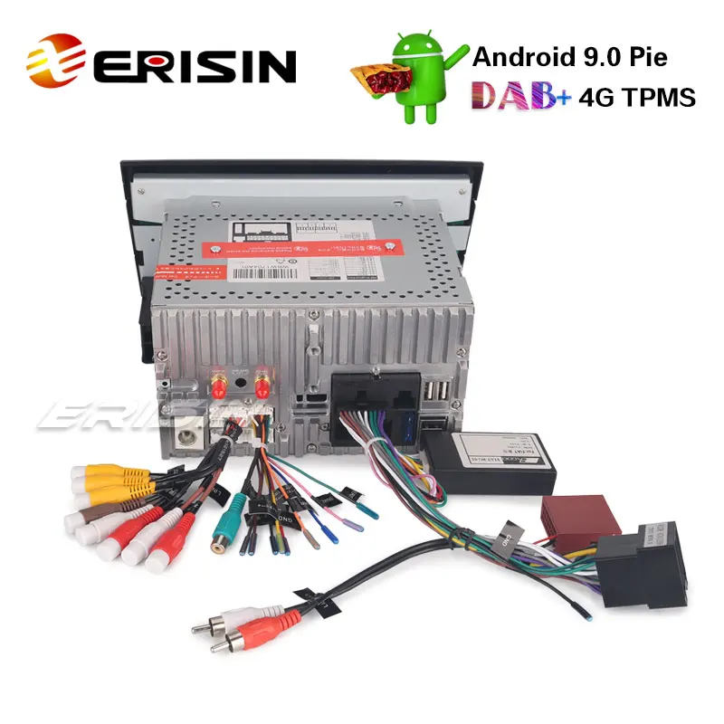 Erisin ES4871F 7 &quotAndroid 9 0 DAB + автомобильный стерео GPS Wifi Satnav Bluetooth TPMS DVR 4G DVD для FIAT BRAVO |