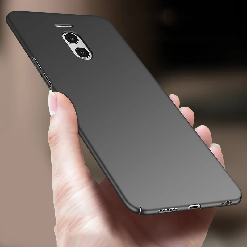 Чехол MAKAVO для Meizu M6 Note защита 360 градусов тонкий матовый Жесткий чехлы телефонов