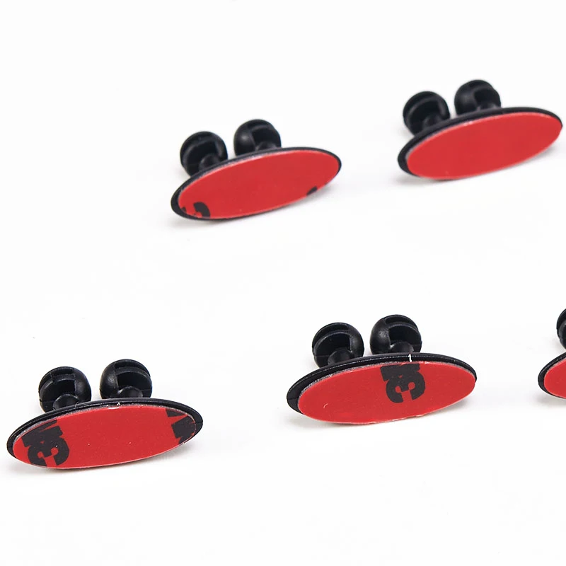 8 шт. Портативный автомобиля Провода клип usb кабель фиксированной зажим зарядки