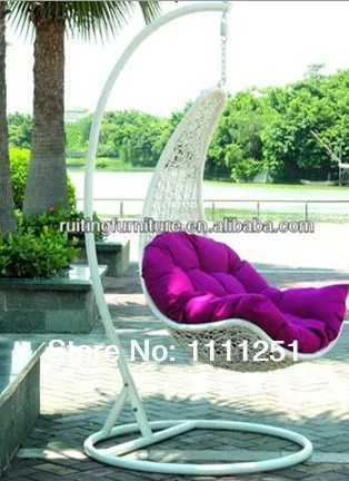 Горячие продажи Ротанга садовые качели стул | Мебель