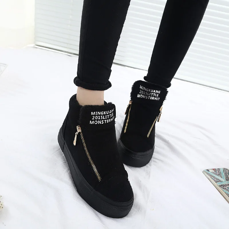 Зима добавить пух согреться снег женские ботинки хлопка женщин свободного