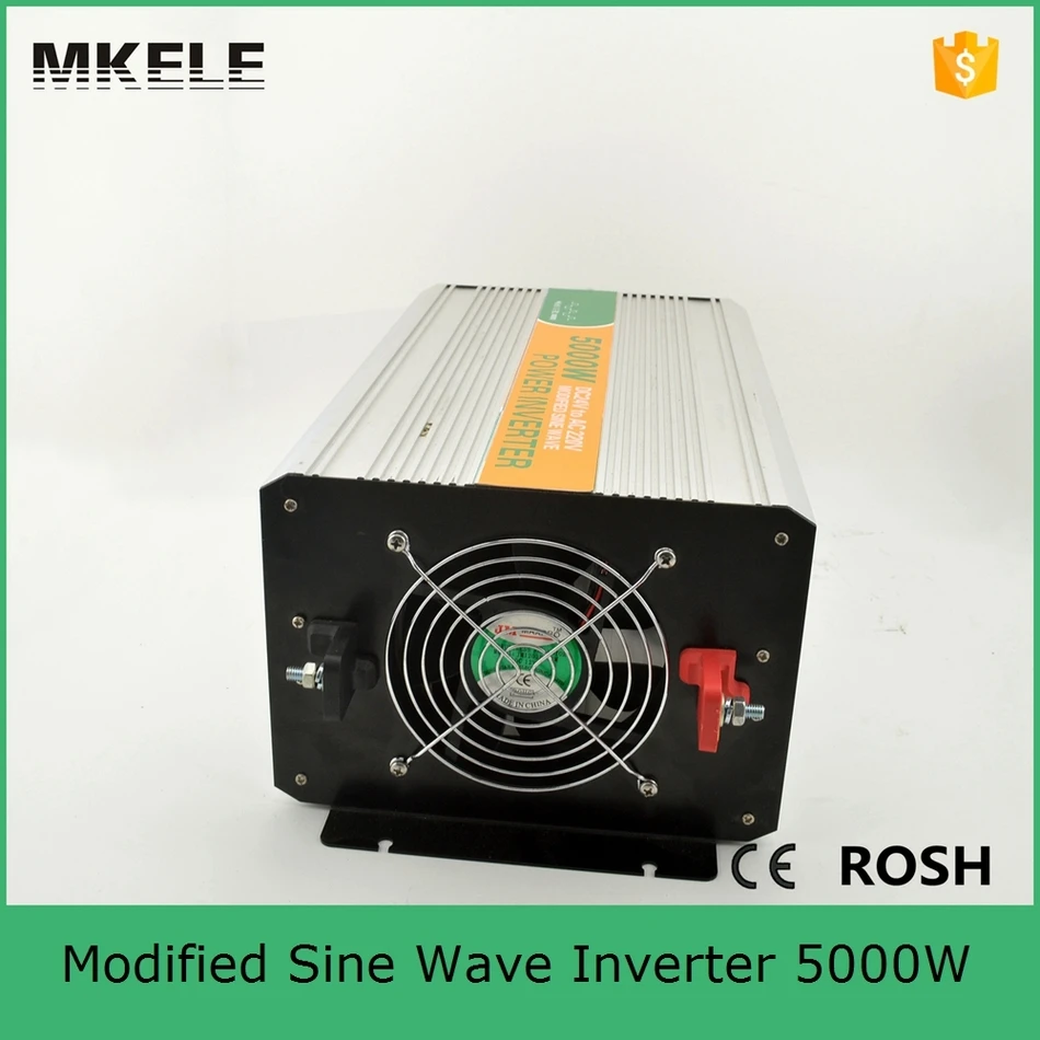 MKM5000 122G modified sine wave 5kw inverter intelligent dc/ac power 220v 5000w 12v dc to ac circuit|inverter automobile|inverter arc welding