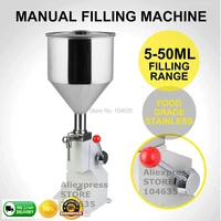 a03 bottling filler equipment small cream paste shampoo filling machine manual liquid bottle filling machine 1 50ml