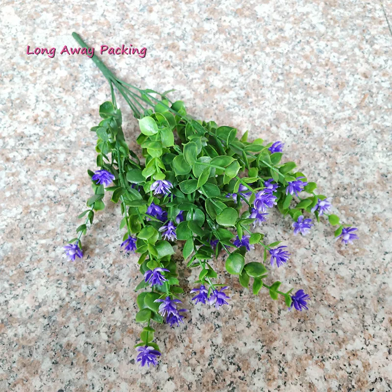

Plastic Artificial Eucalyptus Pineal Flower Wedding Decoration DIY Home Decoration Craft Bonsai Artificial Flowers
