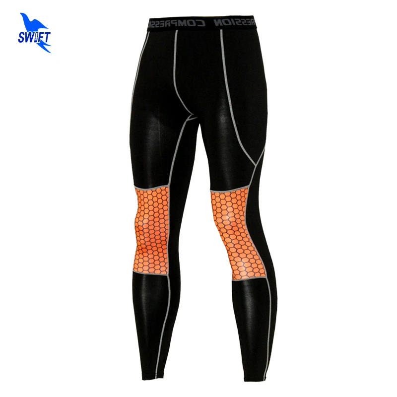 

Mens Compression Tights Long Pants Jogging Running Fitness Gym Sport Trousers Slim Fit 3D Printed Skinny Yoga Pant Mallas Hombre