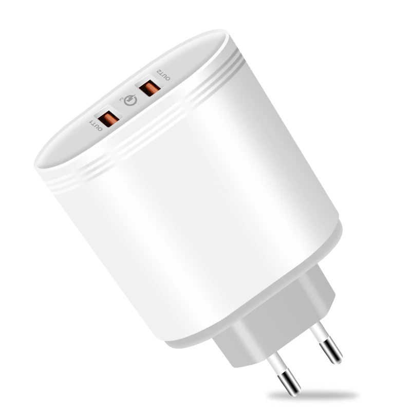 2 Порты и разъёмы быстрая Usb зарядка 3 0 36 Вт USB Wall Зарядное устройство по стандартам