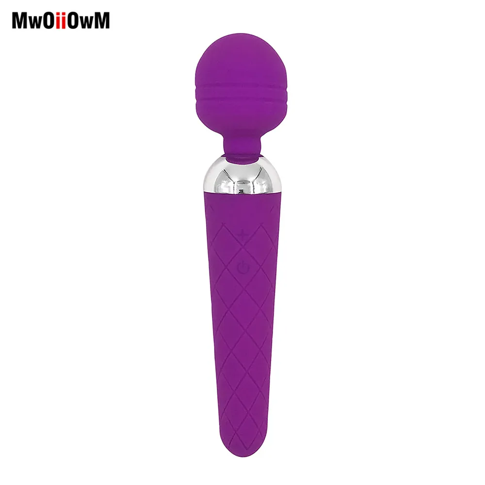 MwOiiOwM USB Перезаряжаемый микрофон вибратор массажер для точки G водонепроницаемая