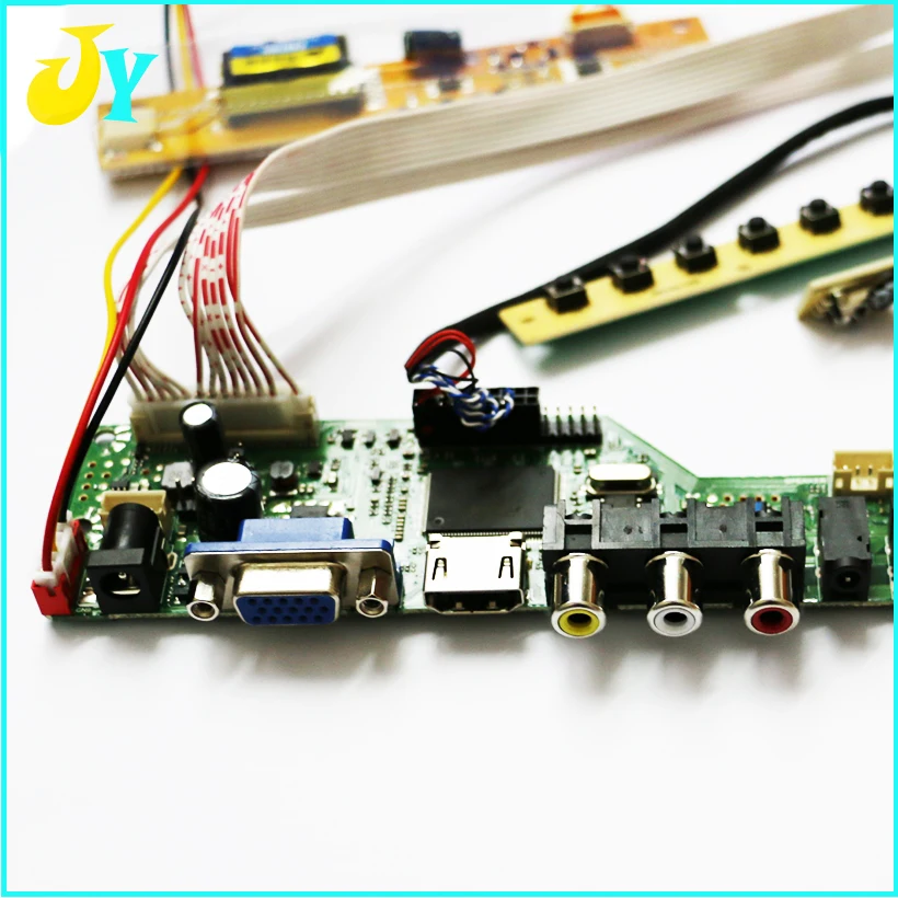 (HDMI + DVI VGA аудио) комплект платы контроллера ЖК драйвера для панели B121EW03 1280*800|kit