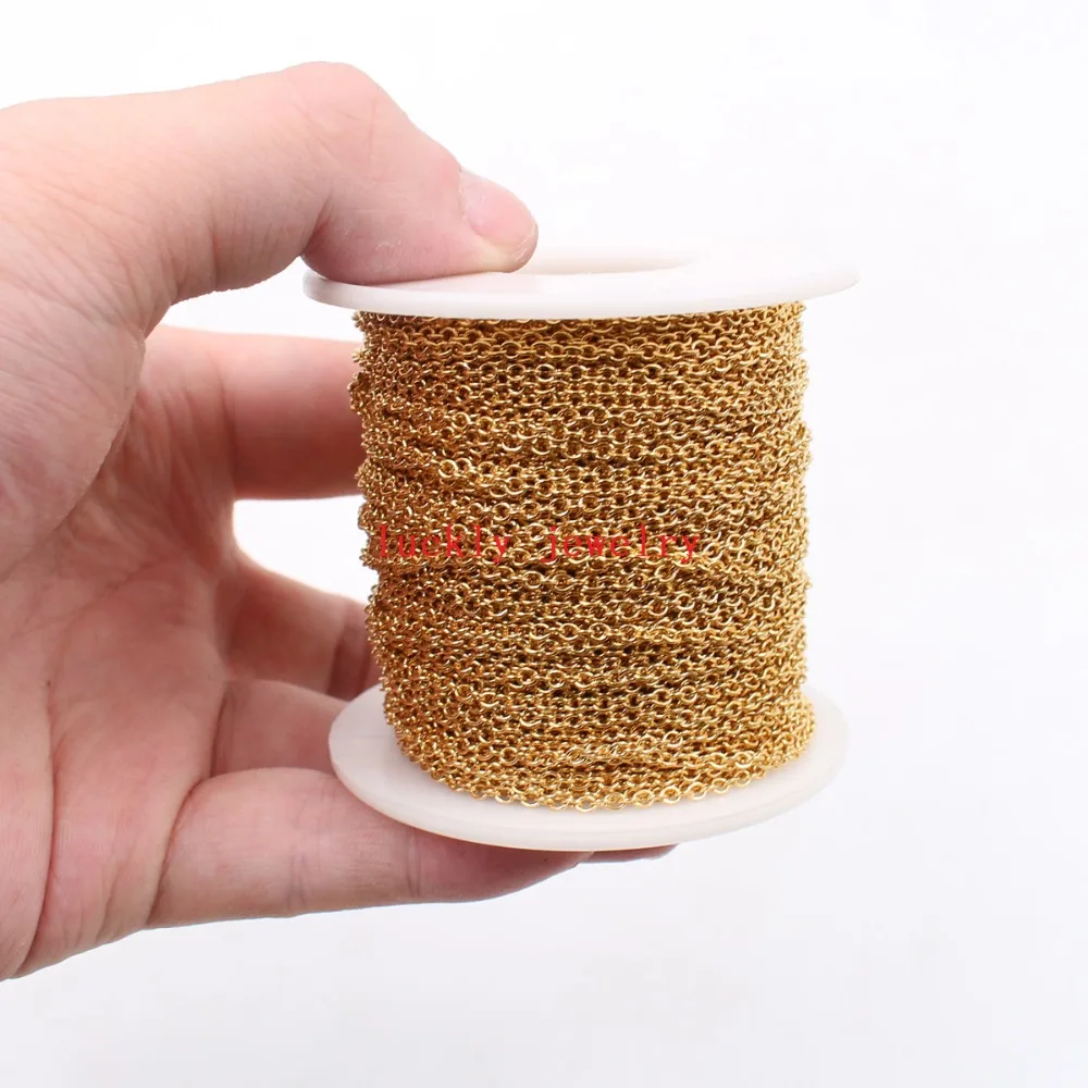 Гладкий Круглый кабель из нержавеющей стали 1 8 мм 100 м/рулон тонкая цепочка с