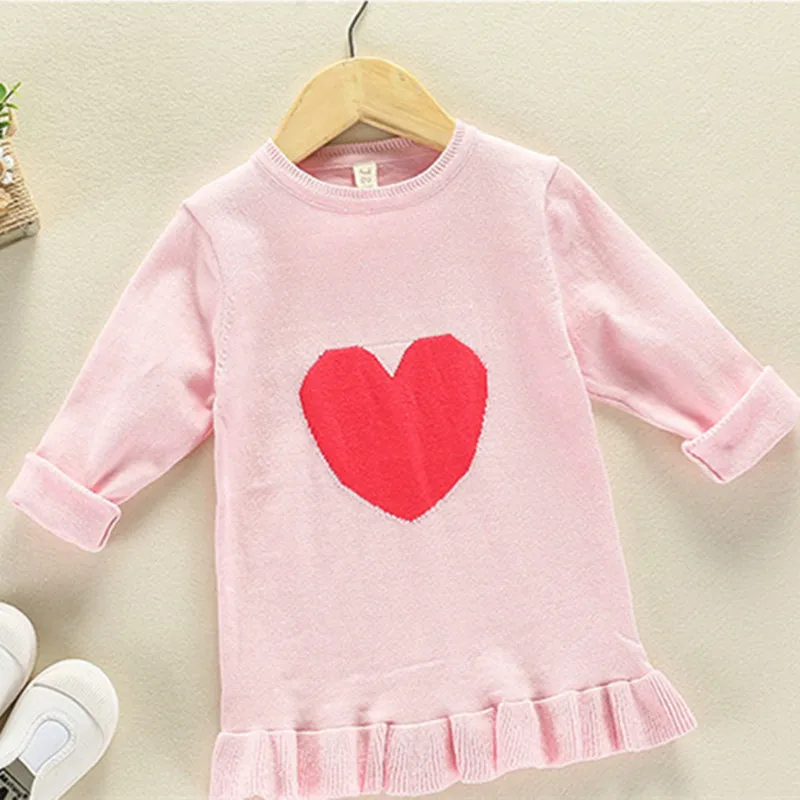 Funfeliz/свитер для девочек хлопковые однотонные свитера 2018 осенне зимний вязаный