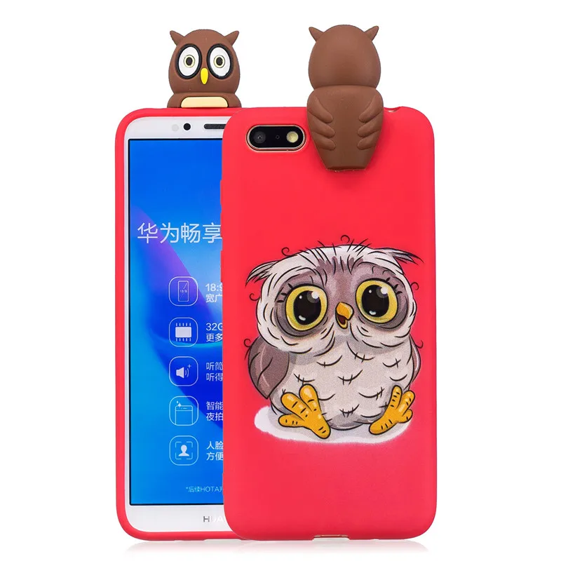Чехол для телефона чехол Huawei Honor 7A DUA L22 мягкий из ТПУ Funda Y5 2018 чехлы карамельный