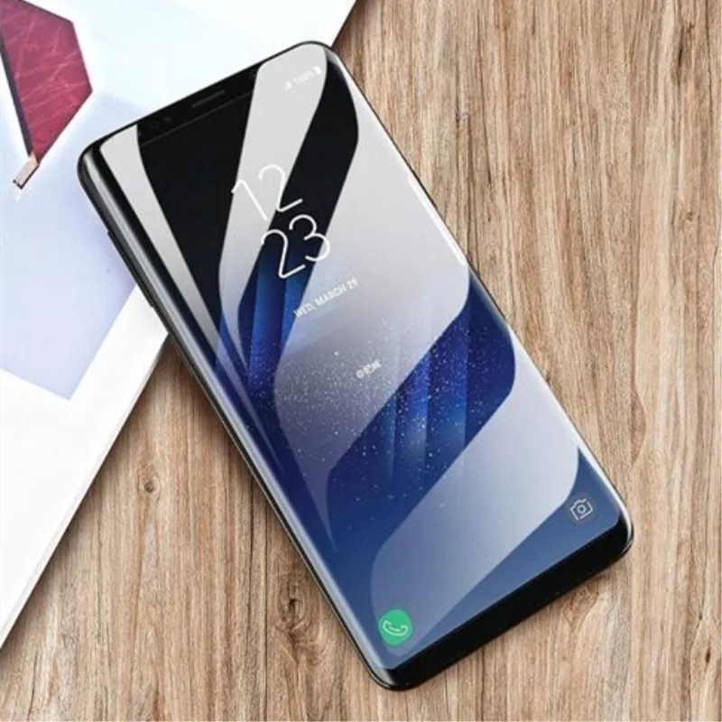 5D полное покрытие закаленное Стекло для samsung Galaxy S9 S8 Plus Note 8 Экран Защитная пленка |