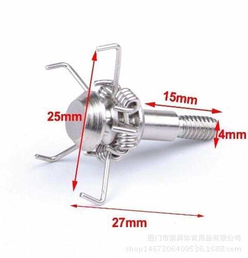 

OOTDTY Universal Judo Arrow Points Stainless Steel Broadhead For Small Animal Game Hook Hunting Arrow