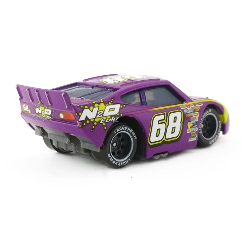 Disney Pixar Cars No.68 N20 Cola 1:55 металлические Литые машины развивающие игрушки модель
