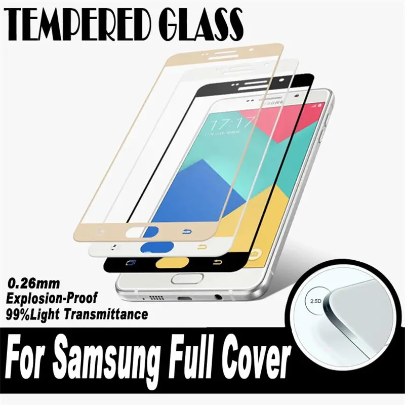 2.5D 0 26 мм Твердость 9H стеклянная пленка для Samsung Galaxy A3 A5 A7 2016 закаленное стекло с