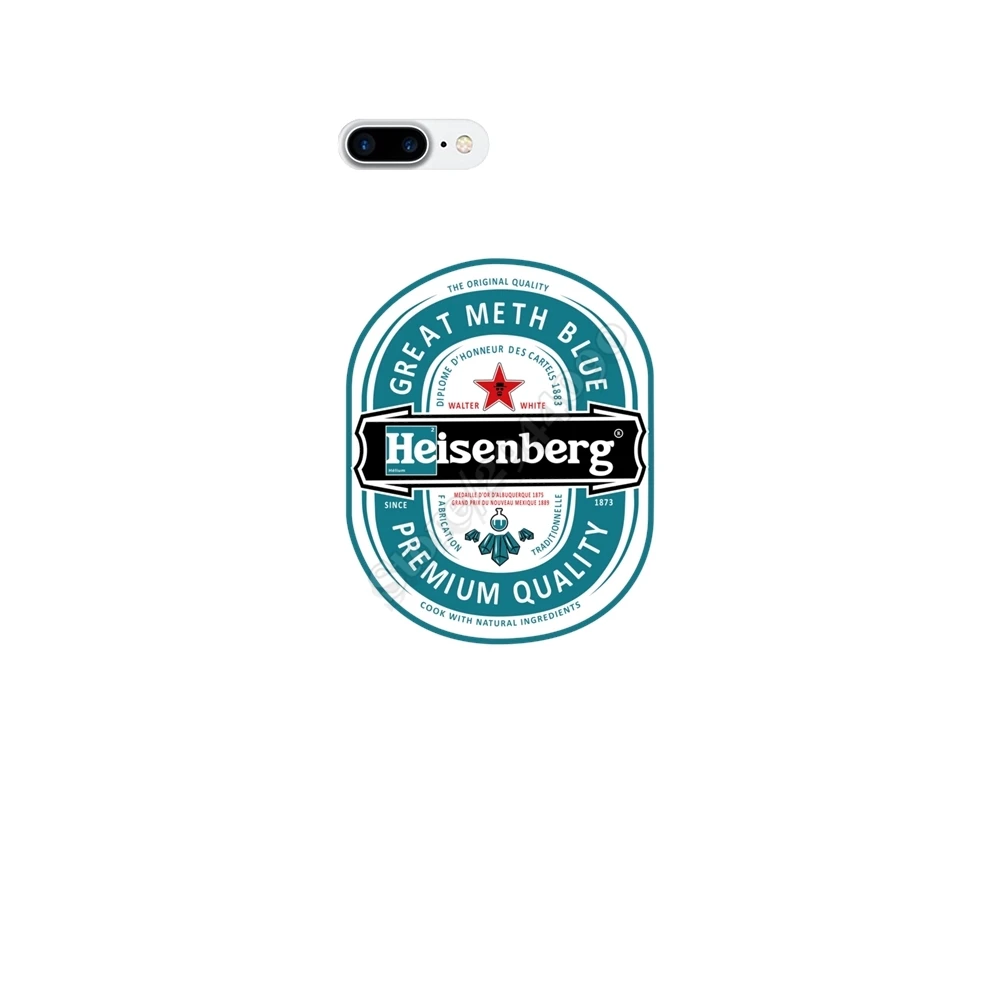Heisenbergen Breaking Bad For Iphone X Case Novelty Anti-Knock Soft TPU Protective Custom Covers 6S 6 7 8 Plus |