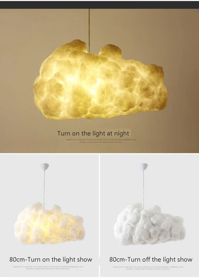 BLUBBLE Soie Feuilletee Nuage Lumieres Du Nord Europe Peche Ресторан Pendentif Originalite AC 110 v-240 v кафе hanglamp