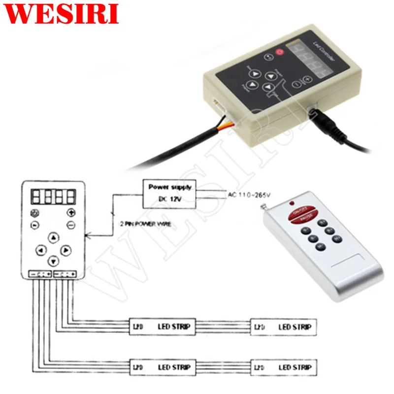 WS2811/1903/6803 RF контроллер 133 Изменение цифровой мечты волшебный цвет чеканка WS2811 6803 ic