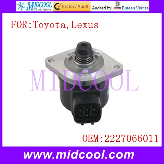 Новый автоматический клапан контроля холостого хода IAC использование OE NO. 22270-66011