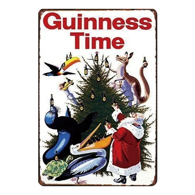 SA3041 Guinness Vintage Metal Plaques Wall Art Kitchen Party Home Retro Craft Bar Decoration 30X20CM SA-2013 - Цвет: SA3041