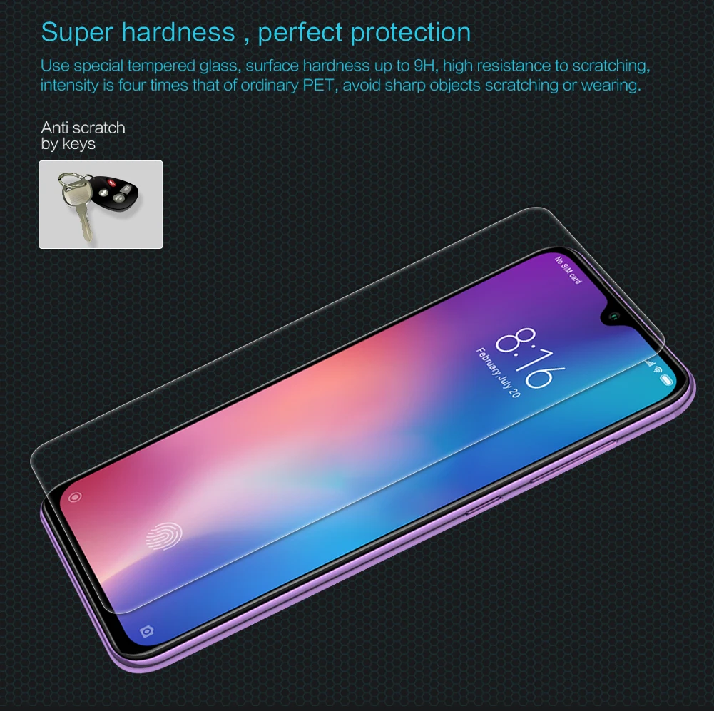 Защитное стекло Nillkin для Xiaomi mi 9 SE Lite 8 9T Pro 6, защитное закаленное стекло для Xiaomi mi 9 mi 9T mi 6 mi A3 mi x 3 2s 2