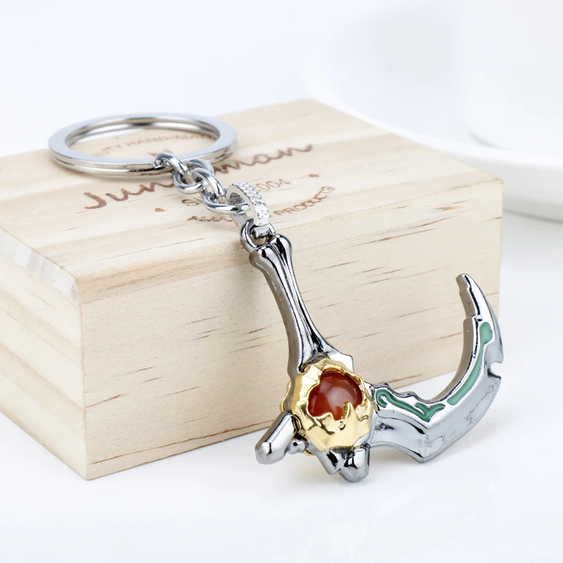 Game Accessories Jewelry DOTA 2 Keychain Keyring Slark Skadi Blade Weapon Model Key Chain DOTA2 Keychains Men Fans Trinket Gift | Украшения