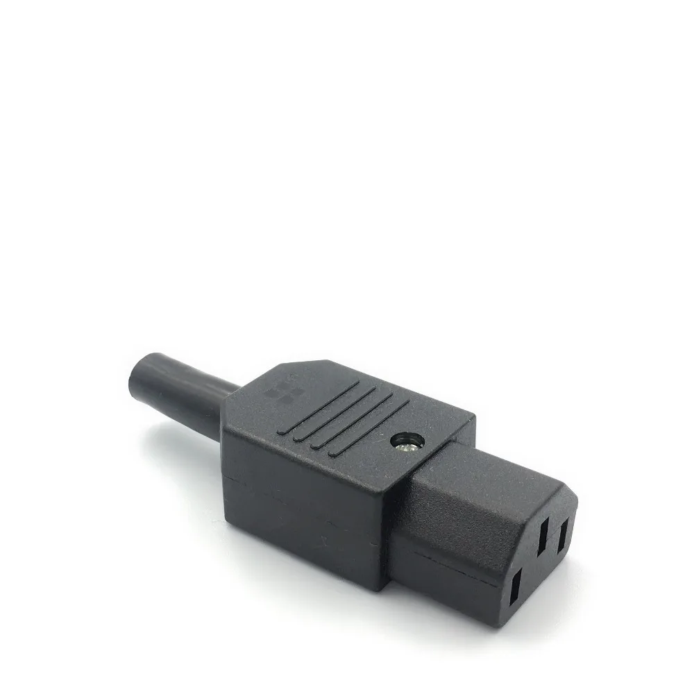 Новая цена черный IEC 320 C13 гнездовой разъем Rewirable разъем питания 3pin разъем 10A/250 В