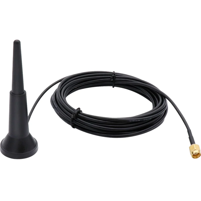 5dBi Водонепроницаемая wifi 4g антенна маршрутизатор внешняя Wlan антенна 2,4G Bluetooth двойная wifi антенна SMA-j Разъем 3 м 5 м кабель