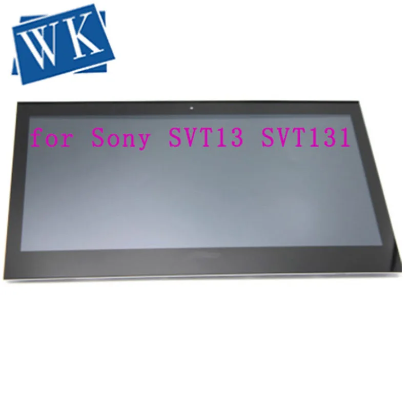 Сенсорный экран 13 3 ''с цифровым преобразователем стеклянная лампа для Sony Vaio