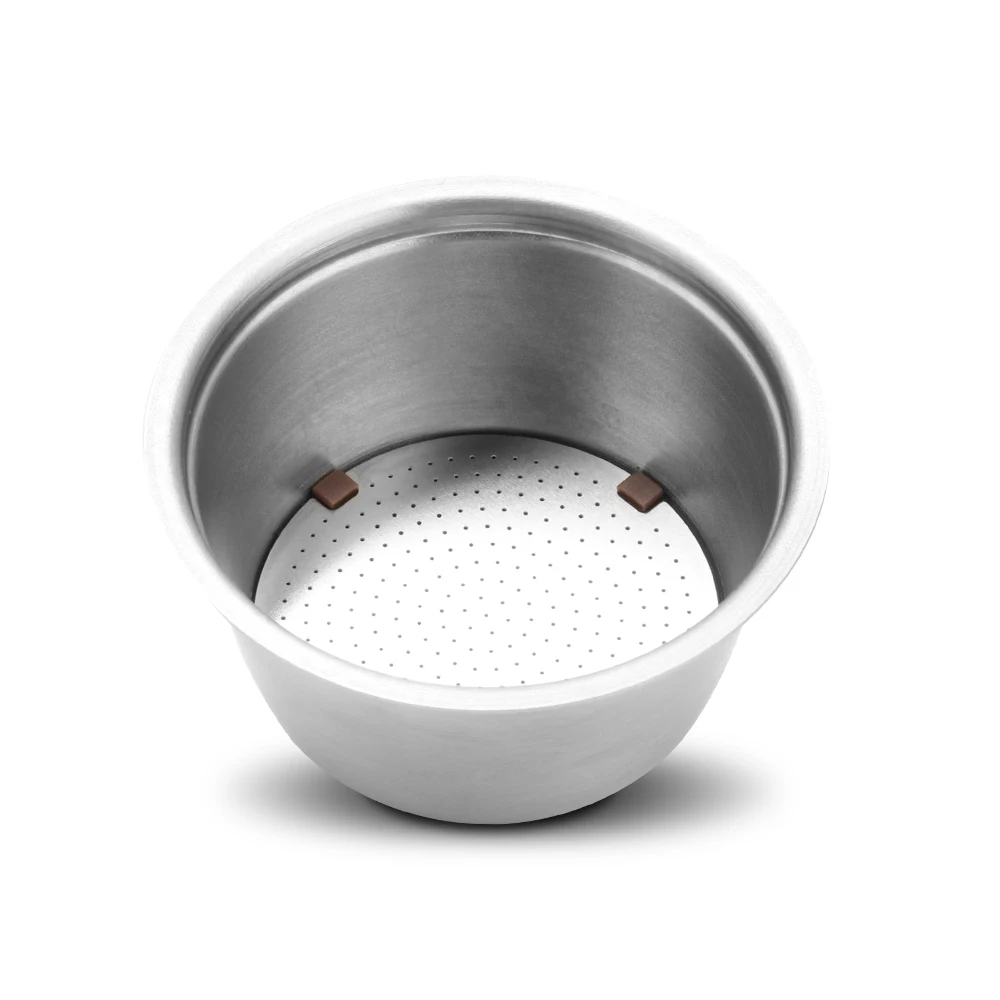 1/2/3 шт. нержавеющая сталь многоразовые combinacapsule капсула совместимый Nescafe Кофе машина многоразового Dolci густо капсулы с фильтром для кофемашины