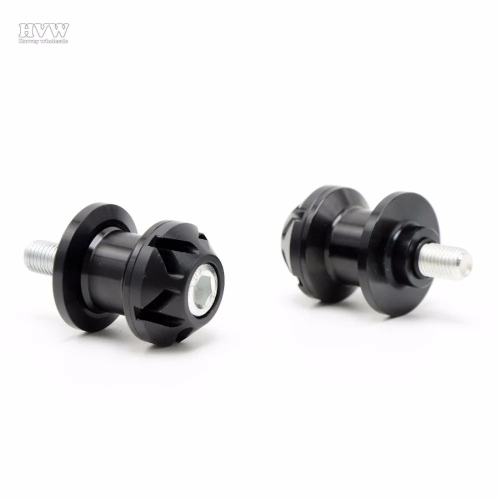 2pcs 6mm 8mm 10mm Motorcycle Stand Screws CNC Swingarm Swing Sliders Spools universal For Yamaha Tmax 500 530 XJR 400 | Автомобили и
