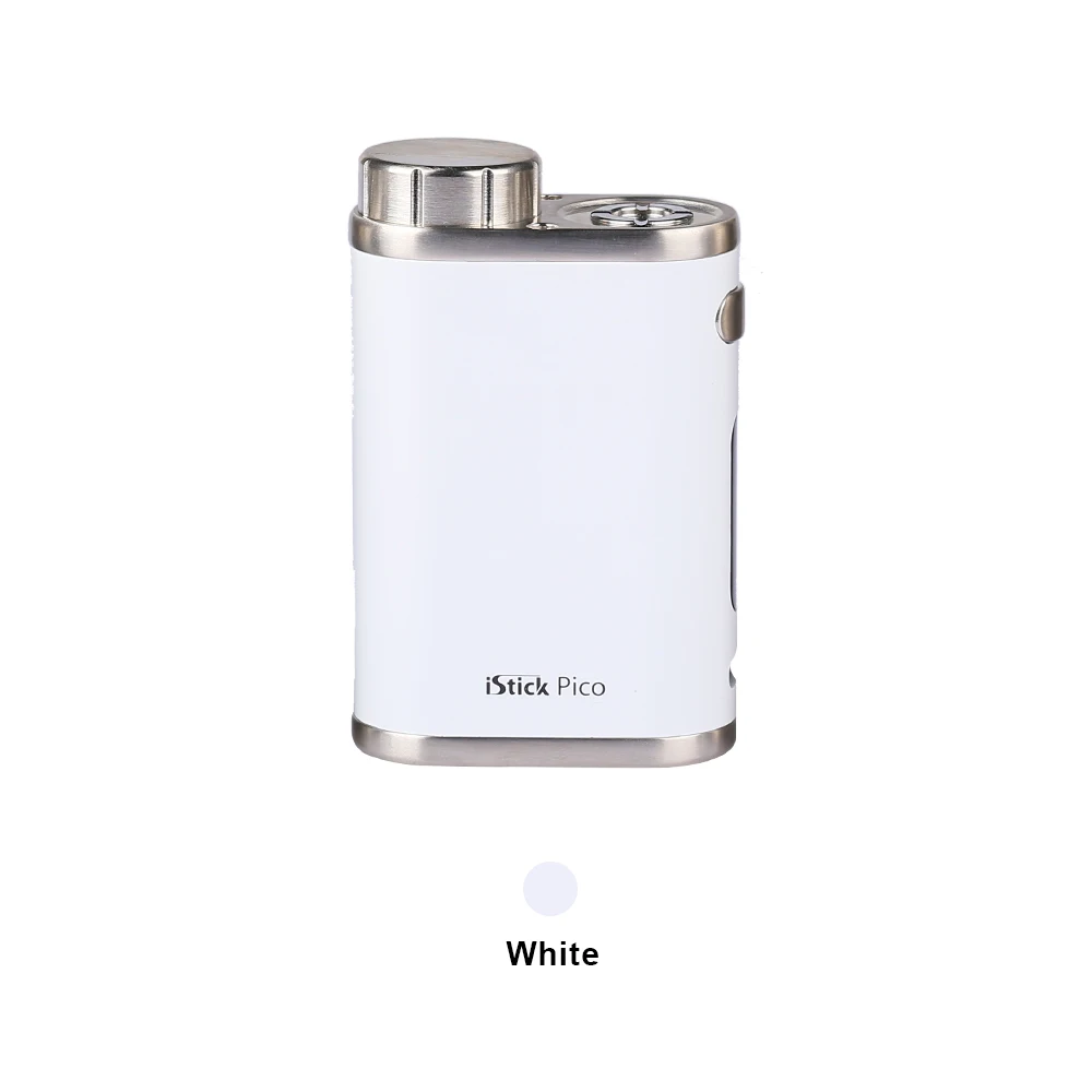 Eleaf Istick pico Mod электронная сигарета 75 Вт TC коробка мод Vape no melo 3 танк распылитель NO 18650 батарея испаритель - Цвет: Белый