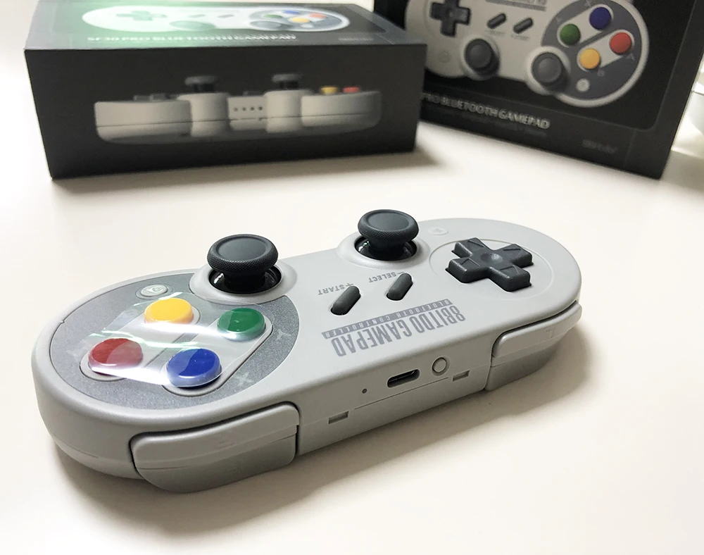 8BitDo SF30 Pro беспроводной Bluetooth геймпад контроллер с джойстиком для Windows Android macOS nintendo переключатель пара