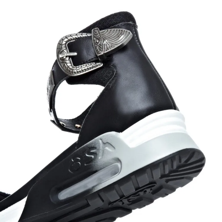 Горячая продажа 2015 Натуральная Кожа женские сандалии с открытым носком пряжки