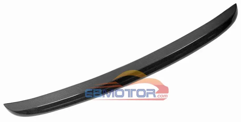 Настоящее углеродное волокно M5 стиль задний багажник загрузки спойлер Подходит