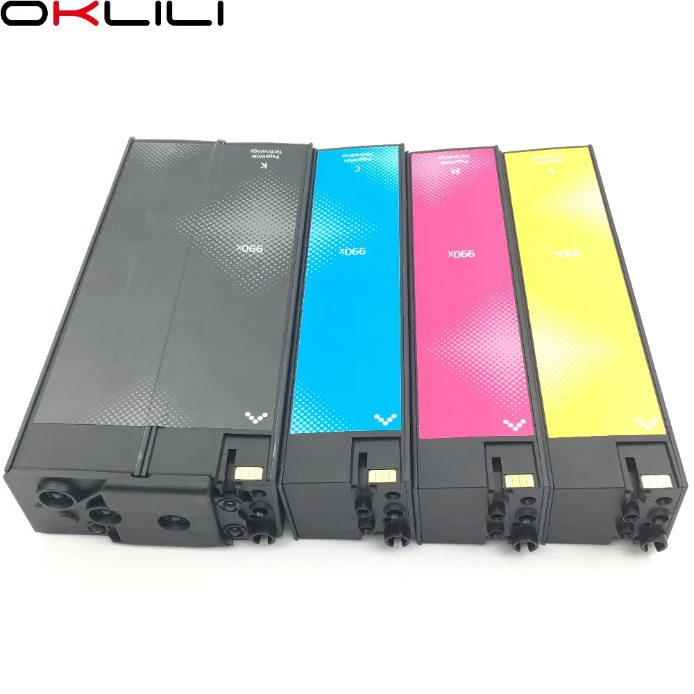 4PCX оригинальный повышенной емкости картридж для hp 990X PageWide Цвет МФУ 774dn 774dns 755dn Pro