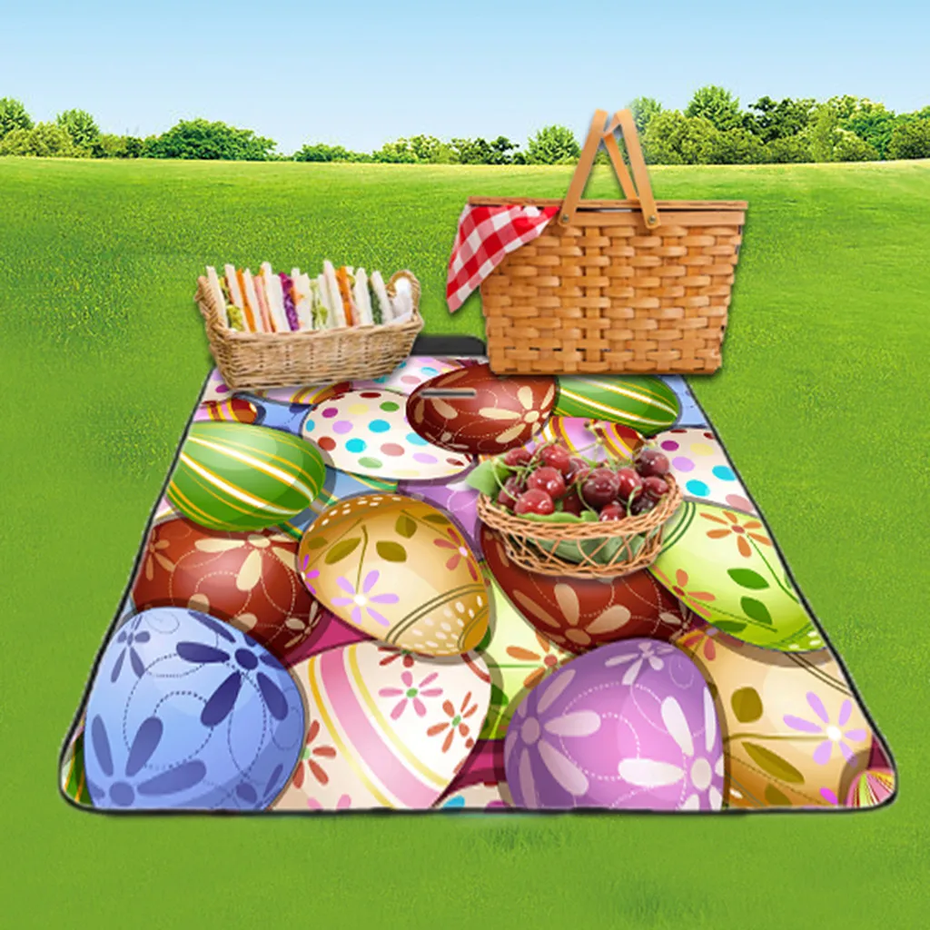 2019 Пасхальный дизайн ручки 3D цифровая печать полный полиэстер ткань оксфорд