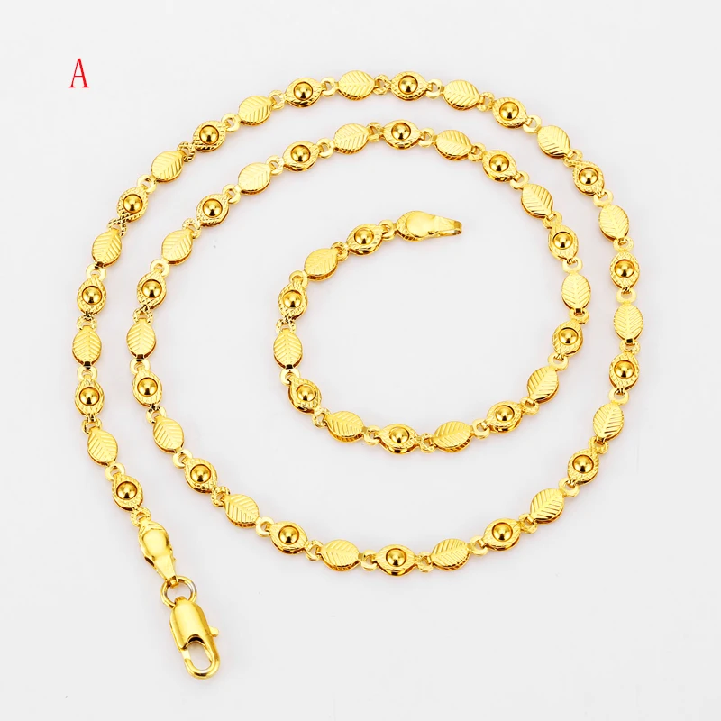 Ожерелье Байкер 45 см. золотая цепочка из цветных шариков для мужчин в стиле хип