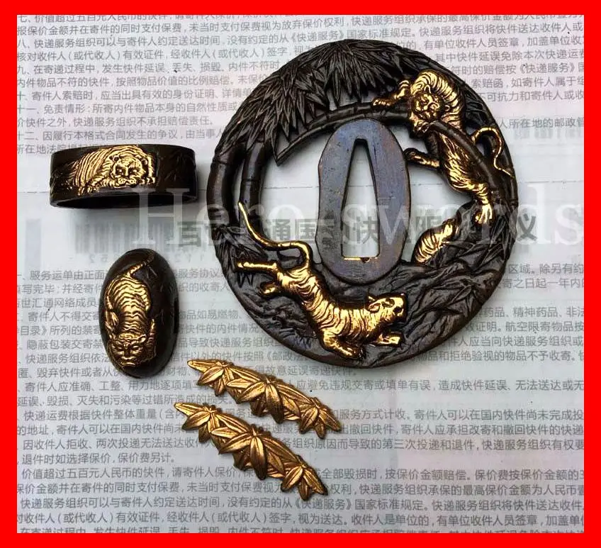 Высококачественная японская самурайская Цуба для Катанов медная Защитная лампа