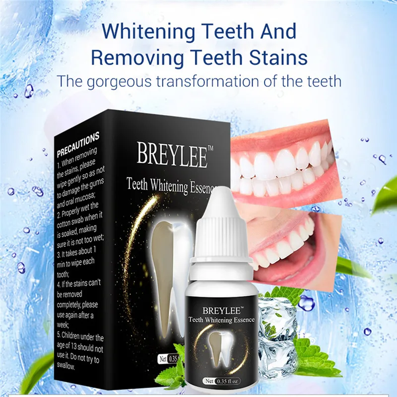 Новинка 10 мл отбеливающая эссенция для удаления зубного налета гигиена полости