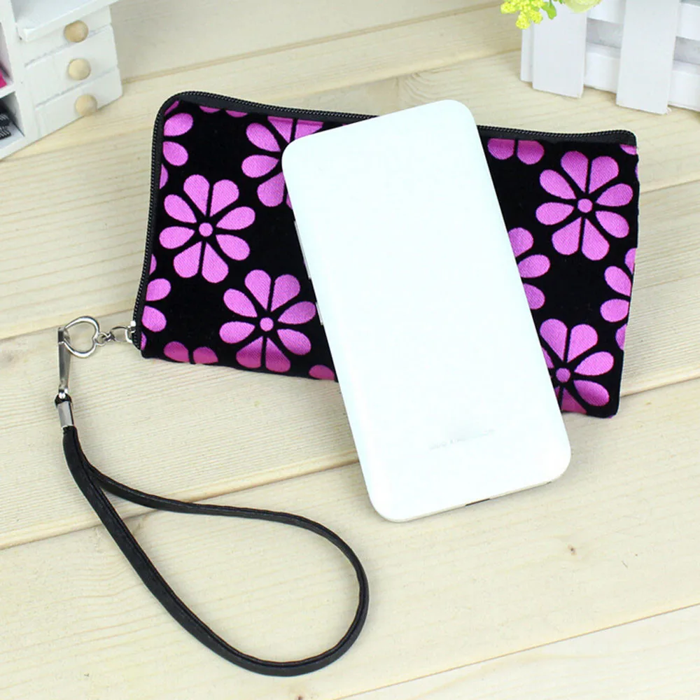 Женский кошелек Женская сумочка модный Длинный для ключей сумка хранения Billetera