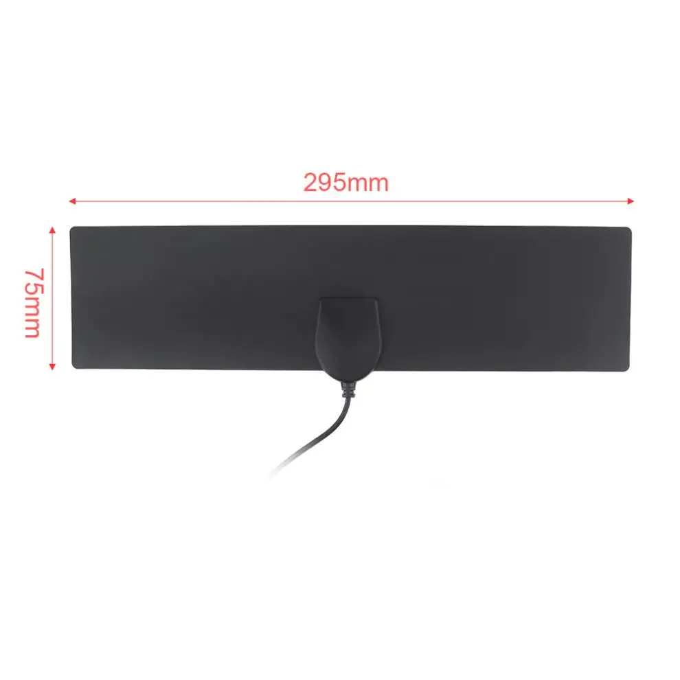 4K HD VHF UHF Freeview внутренняя цифровая HD ТВ антенна с универсальным ТВ разъемом усиленный диапазон 50 милей