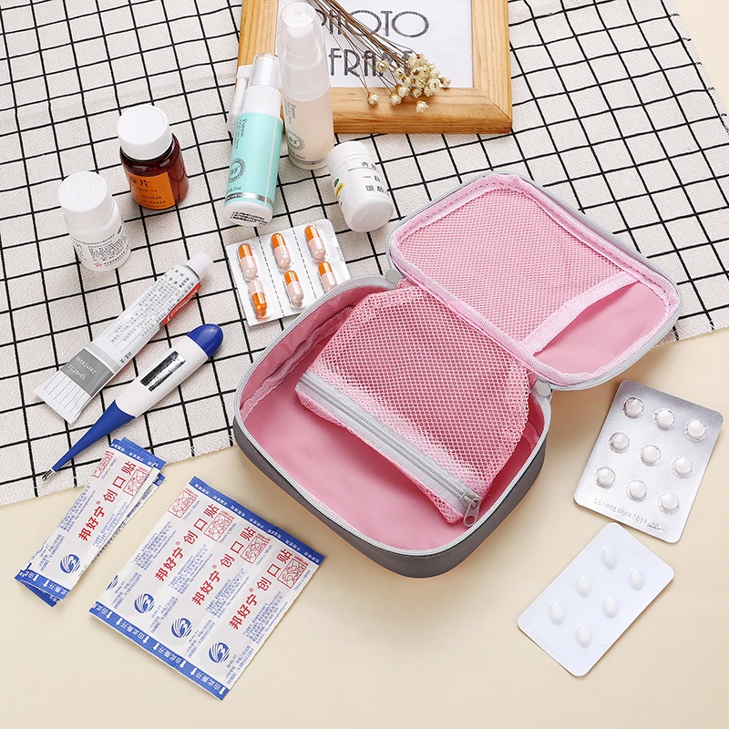 Симпатичная портативная маленькая сумка для скорой медицинской помощи дорожная