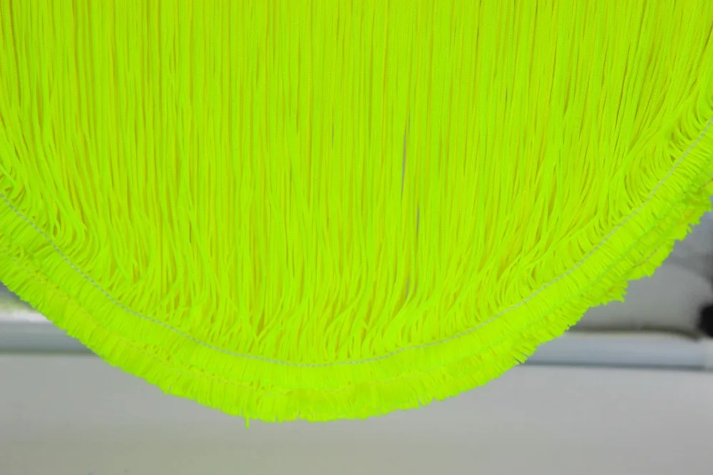 3 ярдов/партия латиноамериканских танцев с бахромой со шнуровкой и кисточками