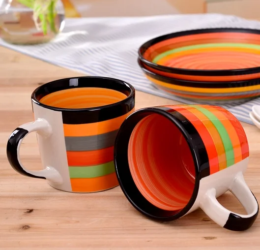 Бесплатная доставка толстая миска тарелка чашка керамическая для мороженого