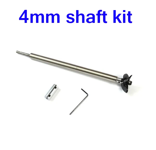 Бесплатная доставка Набор вал коробки передач 4 мм + пропеллер втулка муфта для