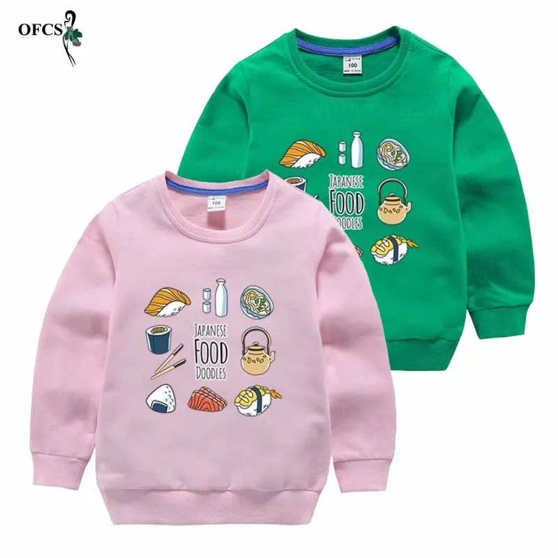 

Best Sale Baby Cotton T-Shirt Boy Outerwear Kids Girl Full Cartoon Autumn Birthday Knit Sweatshirts Boys Tops Child Clothes 2-12