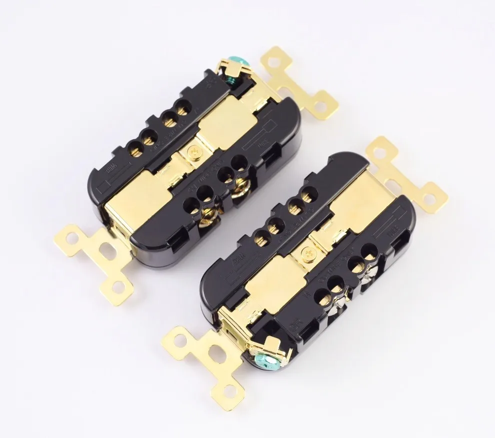 MPS BX HiFi AC power Strip AC адаптер питания вилка аудио разъем 24 K позолоченный 1 шт./партия