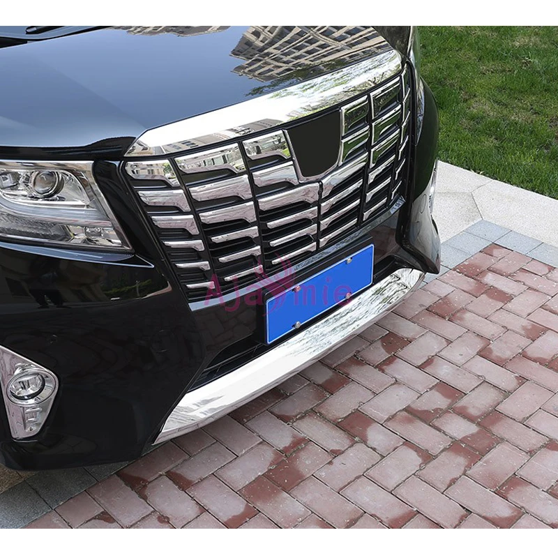 Хромированная Автомобильная Стайлинг передняя решетка бампер накладка рамка