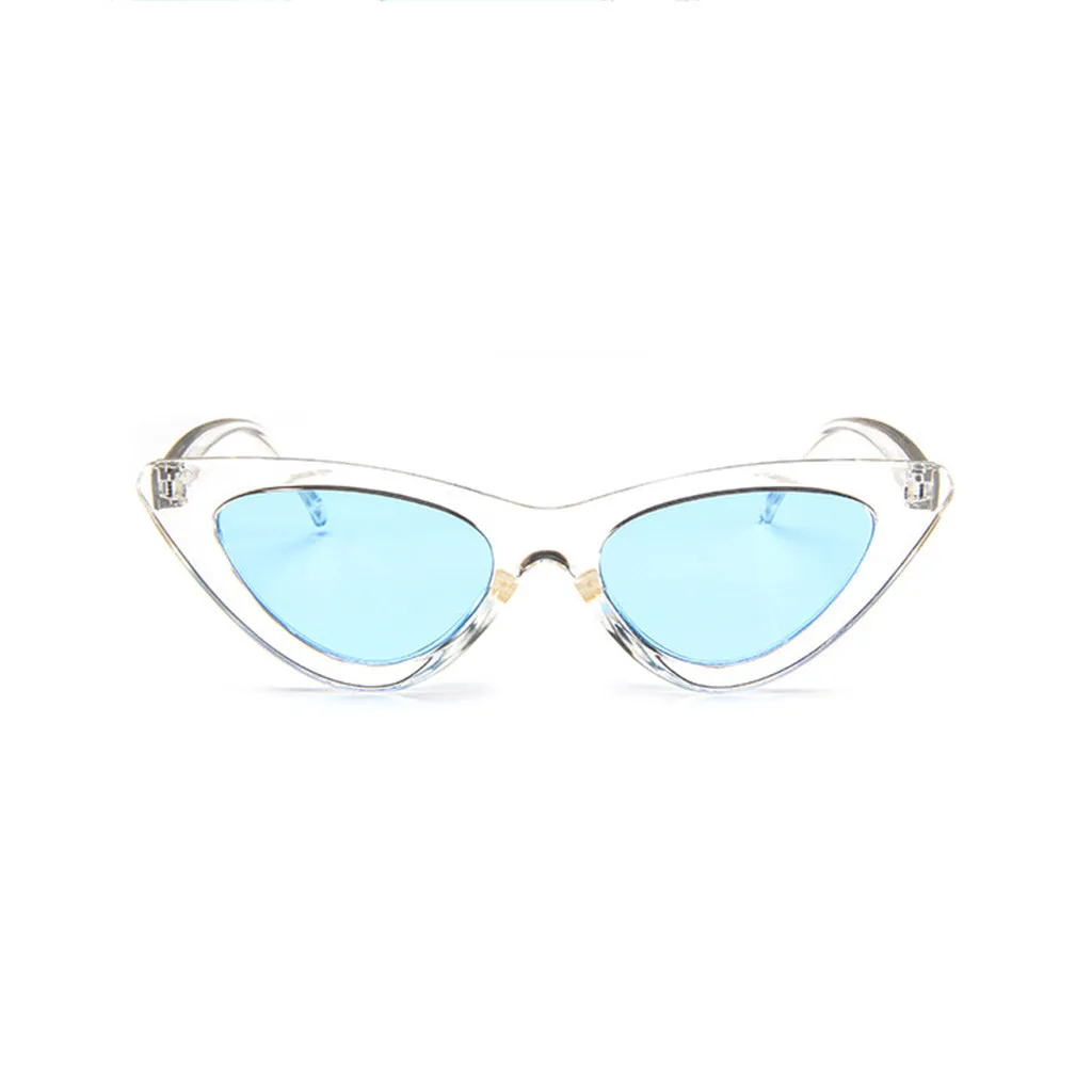Sunglassese женские винтажные Ретро треугольные cateye очки feminino Солнцезащитные очки женские очки солнцезащитные очки для женщин